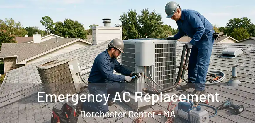  Emergency AC Replacement Dorchester Center - MA