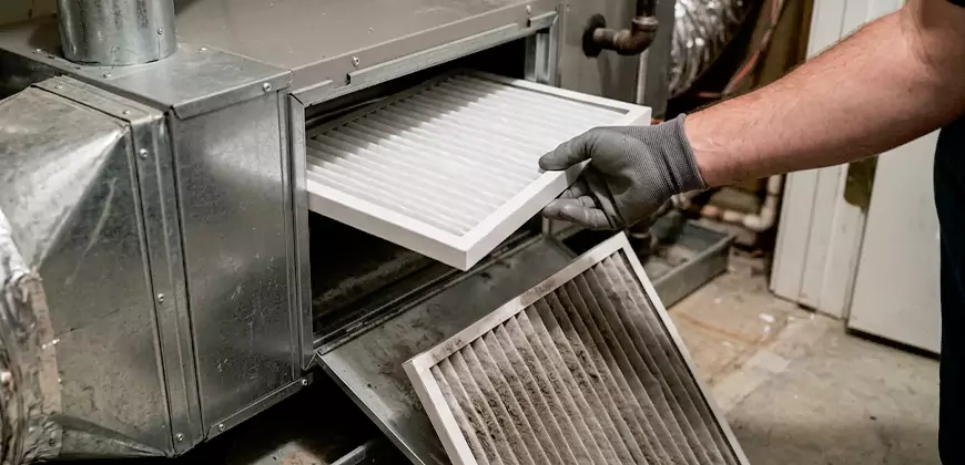 Window and Split Unit Filter Cleaning in Dorchester Center
