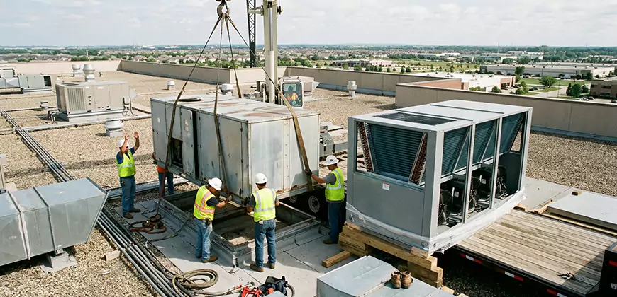 Warehouse and Industrial HVAC Replacement in Dorchester Center