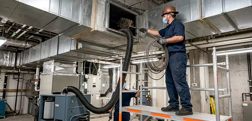 Commercial Ventilation System Cleaning in Dorchester Center
