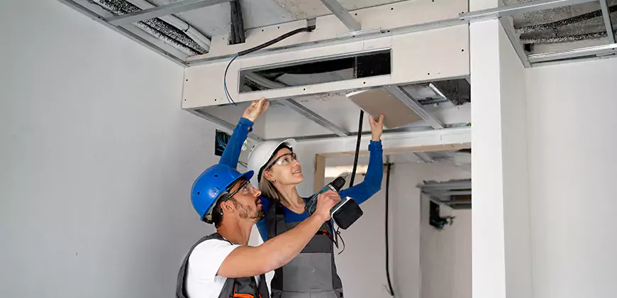Duct Insulation and Condensation Repair in Dorchester Center