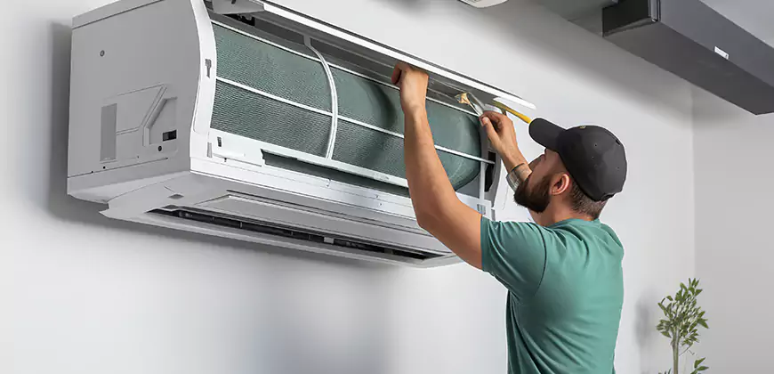 Bathroom and Small Space Ductless Installation in Dorchester Center