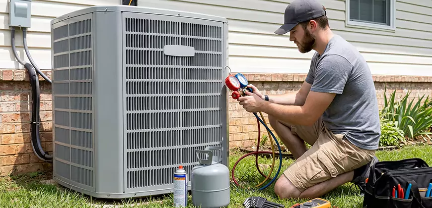 Emergency Air Conditioning Retrofit in Dorchester Center