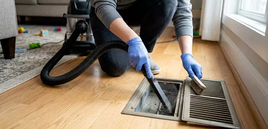 Ducted Heating Filter Cleaning in Dorchester Center