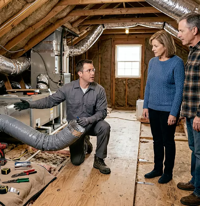 Why Dorchester Center Homeowners Choose Dorchester Center HVAC for AC Duct Replacement?
