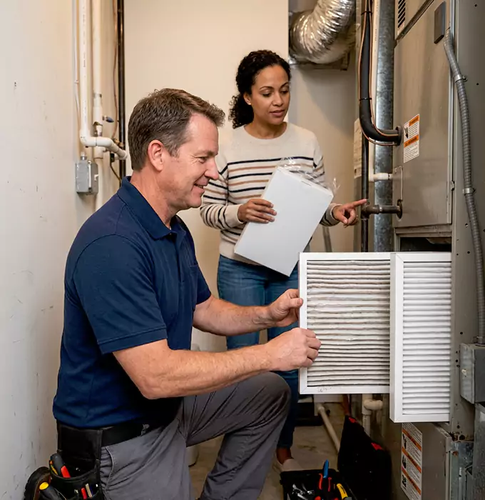 Why Dorchester Center, MA Homeowners Choose Dorchester Center HVAC for AC Filter Cleaning?