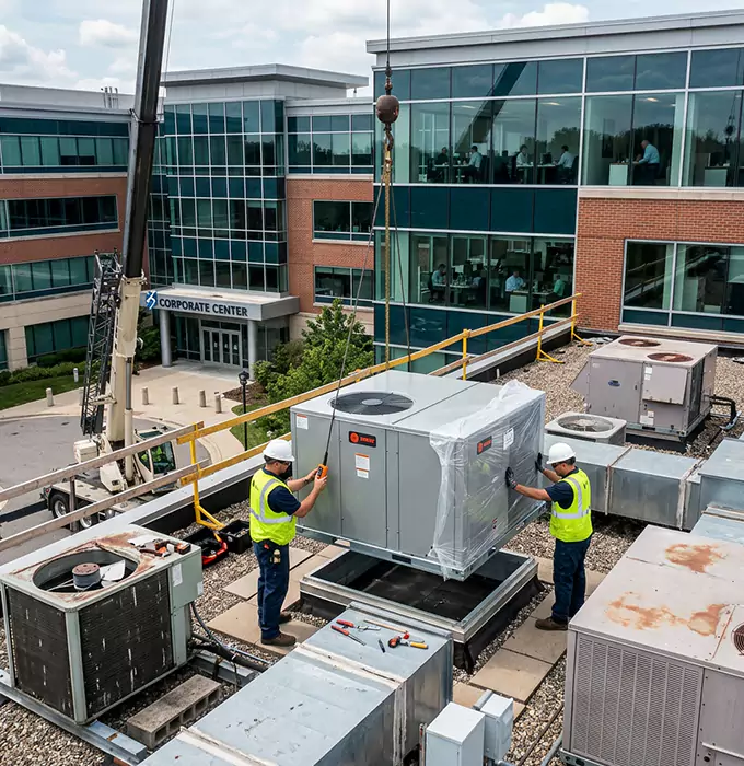Why Dorchester Center Businesses Choose Dorchester Center HVAC for Commercial AC Replacement?